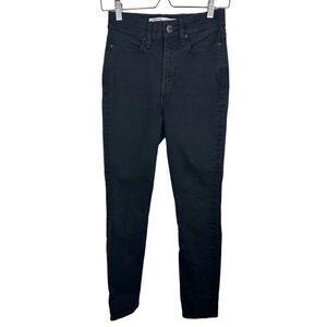 Ayr Black High Rise Skinny Pants size 27 FLAWS Casual Stretch Capsule Minimalist
